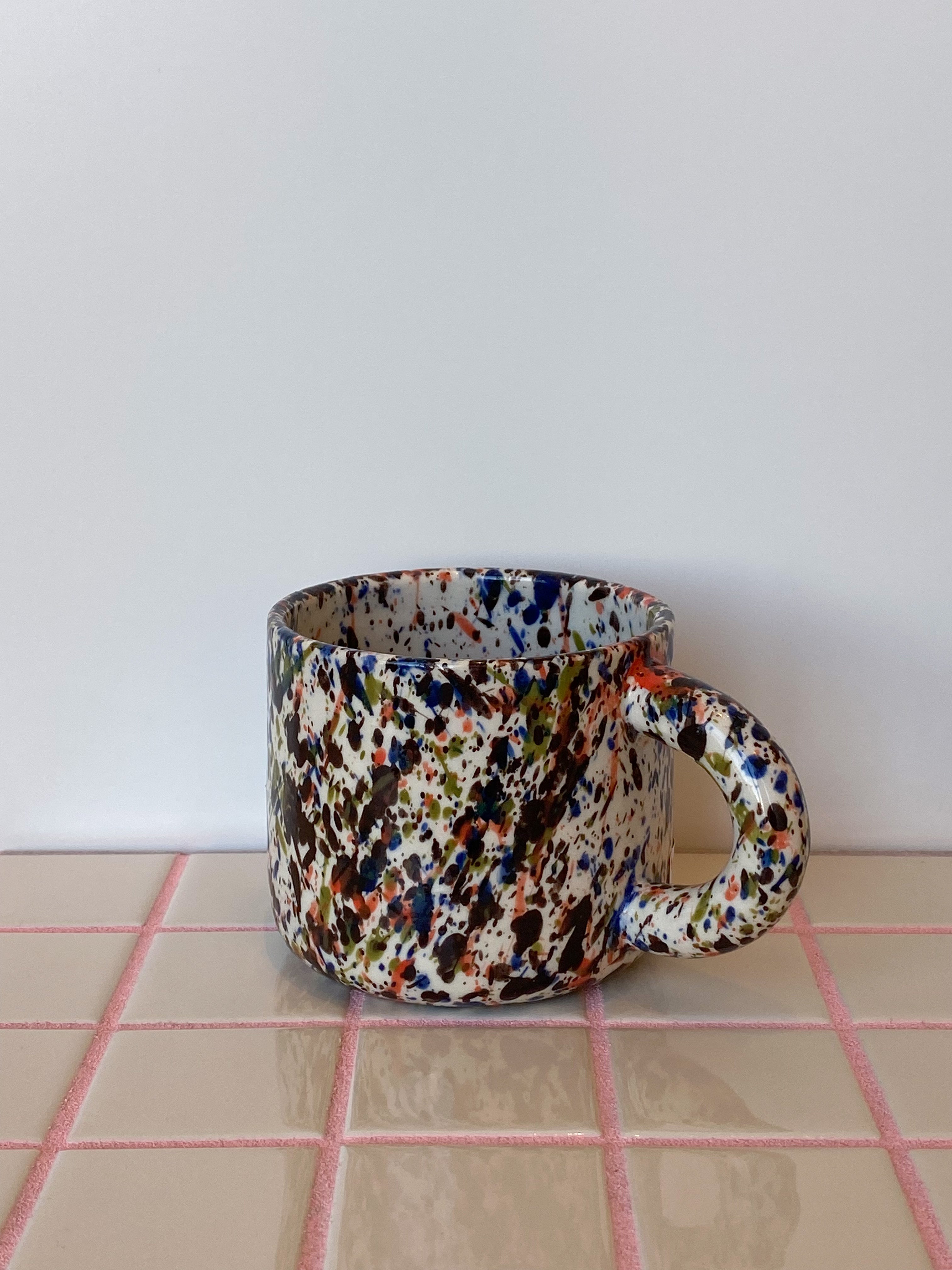 Fat Handle Mug ~  Multiple Colours