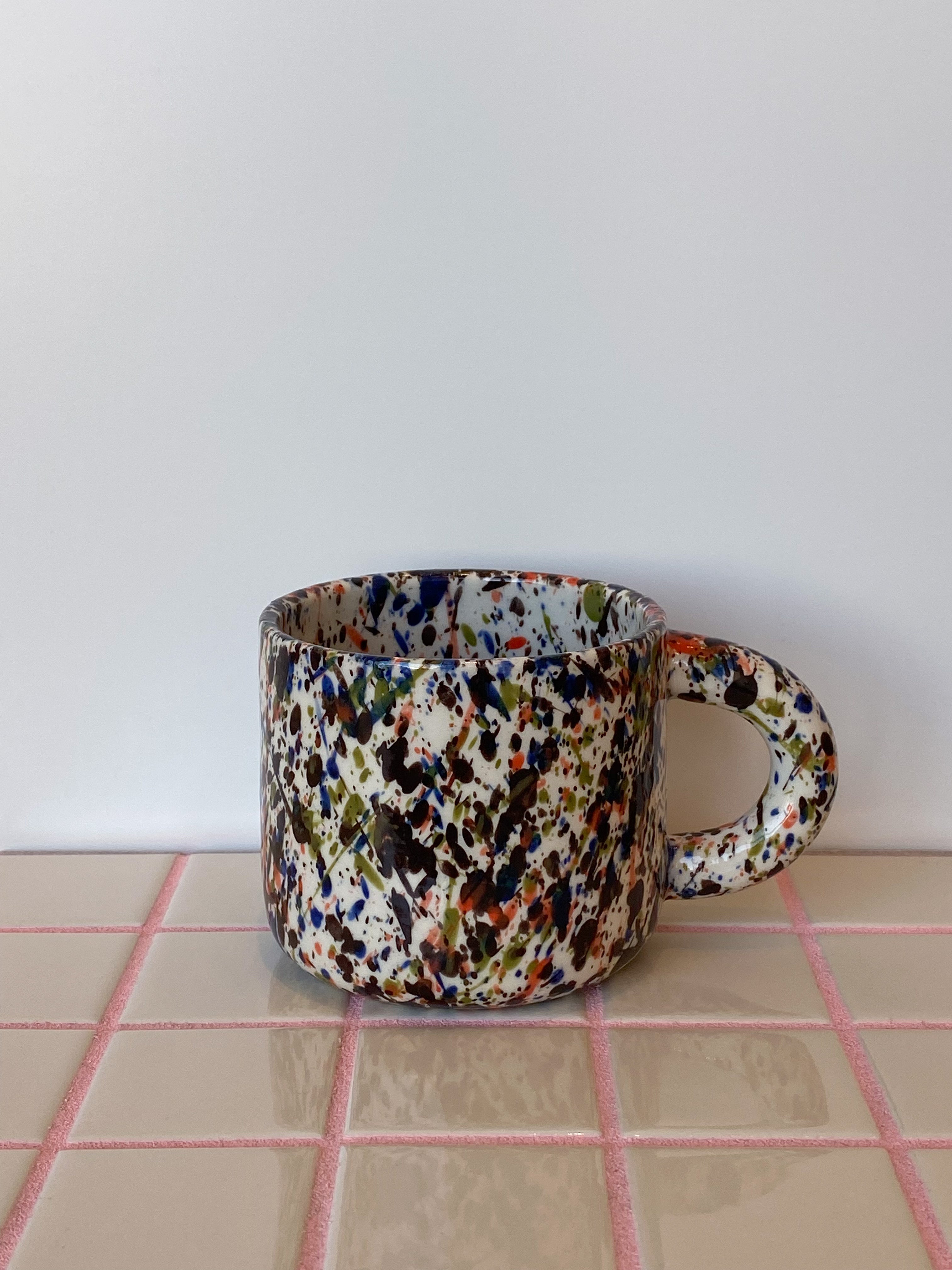 Fat Handle Mug ~  Multiple Colours