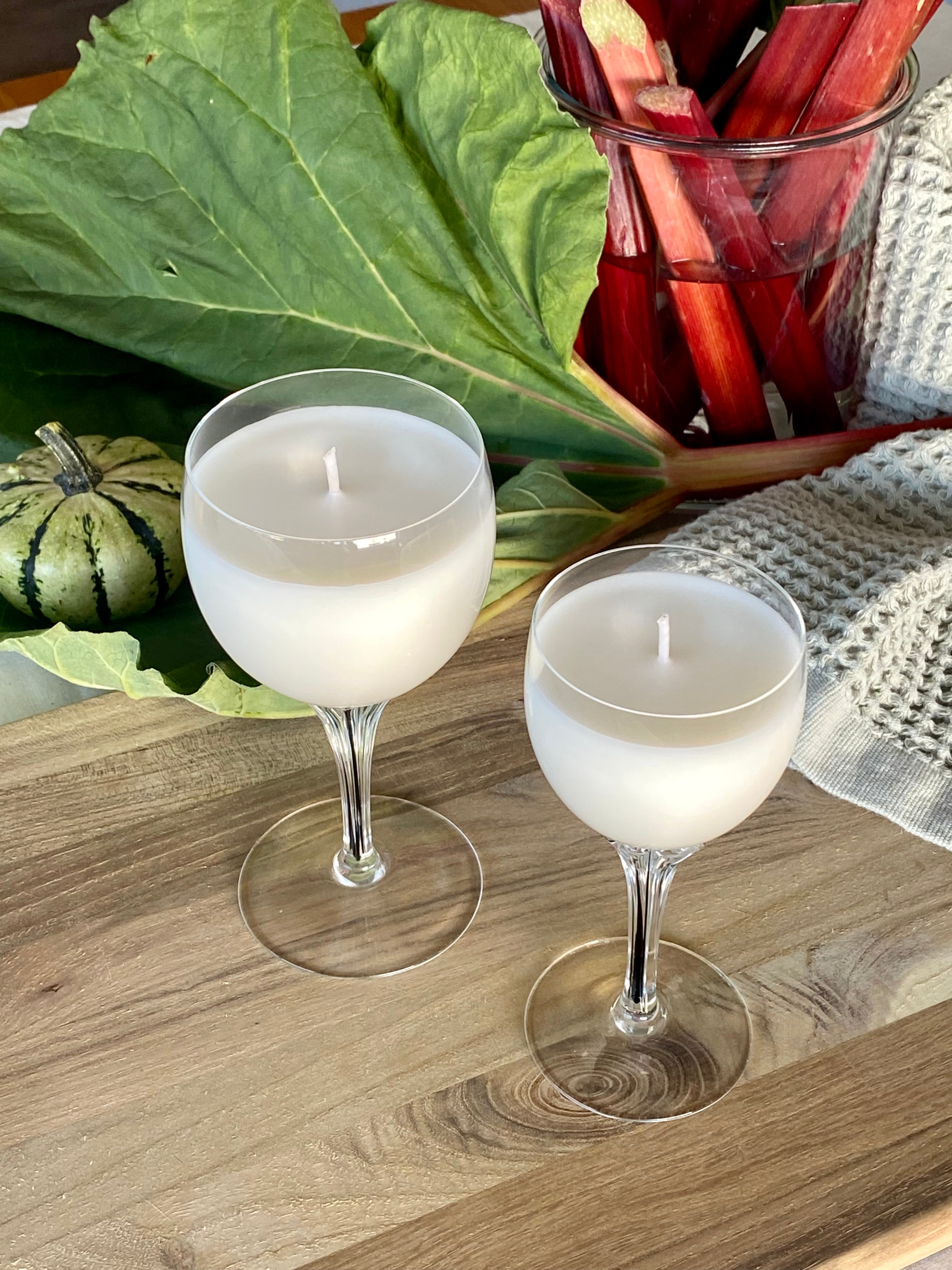 No. 577 Rhubarb + Plum Pumpkin ~ Set of 2